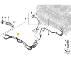 BMW G30 G31 G32 X3 X4 X5 Originalus 17128581027