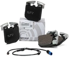 BMW G32 G12 priekinių diskinių stabdžių trinkelių rinkinys originalus 34116889570