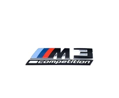 BMW G80 G81 M3 Sedan Touring Galinio Spynelės Ženklo Juodas Originalus 51147907774