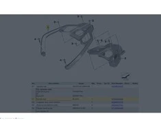 BMW R 1250 GS Galinė Rankena Juodas Bagažo Laikiklis 2017-2019 Originalus 46548403994