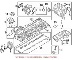 BMW galinio paskirstymo mechanizmo korpuso alkūninio veleno alyvos sandariklis 90X104X8.5 11147797490 originalus