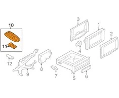BMW Galinio Valdymo Pultas 5 F07 F10 F11 7 F01 F02 F03 Originalus 65129231372