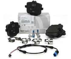 BMW Remonto Rinkinys Stabdžių Trinkelės Be Asbesto G30 G31 G32 G11 G12 G14 G15 X3 X4 X5 X6 X7 Originalus 34216867175