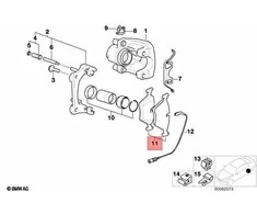 Bmw Galinių Stabdžių Trinkelių Rinkinys E30 E36 E34 E32 Z3 Originalus 34216761253