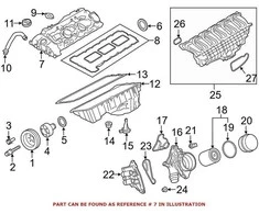 BMW Galvos Viršaus Dangtelis F87 M2 F80 M3 F82 M4 Originalus 11127846359