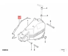 Bmw Gasket R13 F 650 GS Dakar G 650 GS Originalus 11147706498