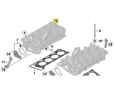 BMW Gasket ring Originalus 11127618841 5' F07 GT (04/2011 — 06/2013) 5' F07 GT LCI (08/2012 — 02/2017) 5' F10 (06/2010 — 10/2016) 5' F10 LCI (08/2012 — 10/2016) 5' F11 LCI (08/2012 — 02/2017) 5' G30 (10/2015 — 12/2019) 5' F90 M5 (01/2016 — 12/2019) 6' F06 Gran Coupé (06/2011 — 03/20