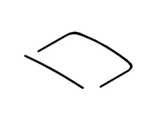 Bmw Gasket Stiklo Dangos Galinis 3 F31 F34 Originalus 54107342840