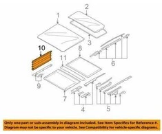 BMW Gumos Apsauga 5 E61 X5 E53 E70 Originalus 54137075903