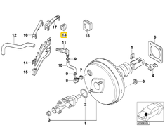 Bmw Gumos Apsauga Originalus 34301162170