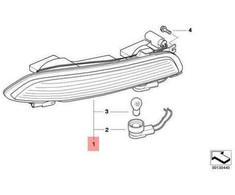 Bmw Heckleuchte Links 6 E63 E64 63217841121