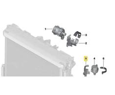 BMW Holder Šilumnešio Elektrinis Siurblys 5 G30 7 G11 G12 8 G14 G15 G16 Originalus 17119426560