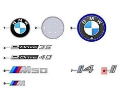 Bmw I4 G26 Gran Coupé Emblema Originalus 51145A320B9