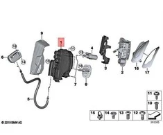Bmw I8 I12 Kairys Sistemos Spynas Originalus 51218497857