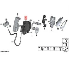 Bmw I8 I12 Kairys Sistemos Spynas Originalus 51218497857
