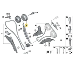 BMW Inlet Camshaft Adjustment Unit G30 F90 G11 G12 G14 G15 G16 X5 G05 X6 G06 X7 G07 Originalus 11368601046