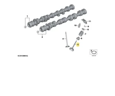BMW Išmetimo Varpas Originalus 11348605663