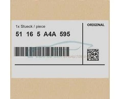 BMW iX3 G08 BEV LCI kairysis atraminis žiedas Shadow-Li originalus 51165A4A595