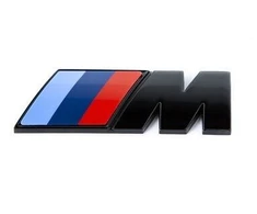 BMW Juodas Logotipas 1 F40 G20 G21 X3 G01 X4 G02 Originalus 51145A4B372