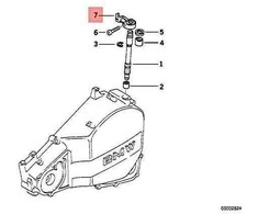 BMW K14 K15 R13 0184 0187 0182 Sankabos svirtis 21207652919 Originali