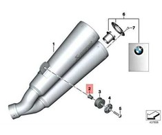BMW K21 K22 K23 K32 K33 K46 K50 K51 K52 K53 K54 K67 tarpinė originali 18517708081