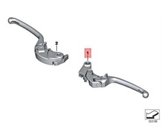 Bmw K46 K47 S 1000 Rr S 1000 R Sankabos Svirtis Sulankstoma Originalus 77228537509