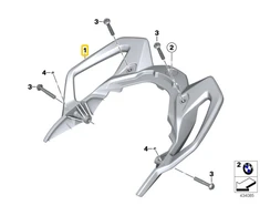 BMW K49 galinė rankena Originali 46547717014