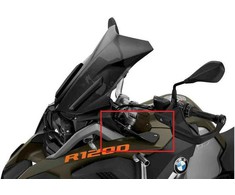 Bmw R 1200 Gs Adv R 1250 Gs Adv Tamsintas Vėjo Deflektorius Originalus 77332465259