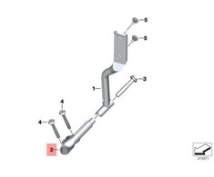 BMW K52 montavimo įspėjamojo žibinto laikiklis dešinėje 63178548568 originalus