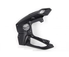 BMW K72 F 800 GS 0B22 įsiurbimo angos dangtelis dešinysis juodas originalus 46638529014