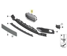 Bmw Kairysis Groteles F20 F21 51137371685 Originalus 51137371685