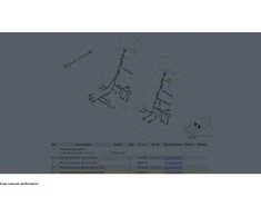 BMW laidų rinkinys sėdynės, keleivio pusė 61129188756 61129221959