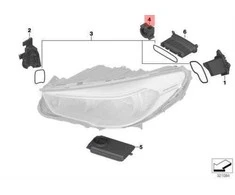 Bmw Led Ekranas Ventiliatoriui Desine 63117352480