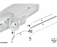 Bmw Led Modulis E90 E91 2005 2011 Originalus 63317941157
