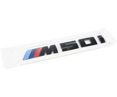 BMW LETTERING Juodas PAINTED 51142472839 Originalus