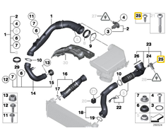 BMW Linsenschraube Originalus 51417067920