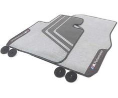 BMW M Performance Padorų Kilimėliai F20 F21 F22 F87 Originalus 51472407299