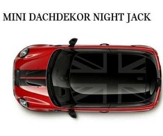 BMW MINI 3 durų F56 Folijos stogo plėvelė Night Jack stogo plėvelė 51142459033 Originali