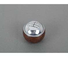 BMW MINI 6 greičių pavarų perjungimo rankenėlė Wood Chrome 25117542273 Originali