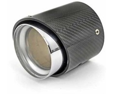 BMW MINI CLUBMAN F54 JCW Anglies pluošto išmetimo vamzdžio apdaila Originali 18302468715