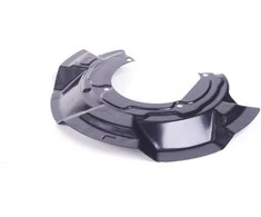 BMW Mini Cooper kairės pusės priekinis stabdžių dulkių skydelis NEW OEM 34116772549 originalus