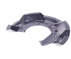 BMW Mini Cooper kairės pusės priekinis stabdžių dulkių skydelis NEW OEM 34116772549 originalus