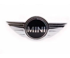 BMW MINI COOPER R55 R57 Clubman emblema Mini variklio dangčiui originali 51142754972