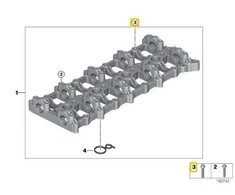 BMW MINI E81 E87 F20 F40 modelių paskirstymo mechanizmo korpuso ASA varžtų rinkinys originalus 11317797515