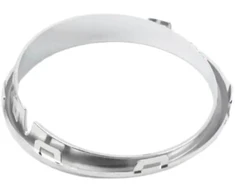 BMW MINI F54 priekinio bamperio rūko žibinto taškinis apdailos žiedas chromuotas kairėje pusėje originalus 51117376383