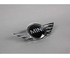 BMW MINI JCW R52 R53 Priekinis kapotas MINI chromuota emblema 51140660106 Originali