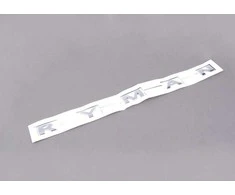 BMW MINI NAUJA AUTENTIŠKA COUNTRYMAN R60 ŽENKLAS EMBLEMA STIKERIS ŽENKLAS CHROMAS RYMAN 9811768