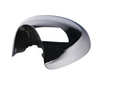 BMW MINI R50 R52 R53 Priekinių durų sparno veidrodėlio dangtelis chromuotas dešinysis originalus 51167123296