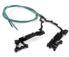 BMW MINI R52 Stoglangio mechanizmo kabrioleto viršaus remonto lynų rinkinys originalus 54347174761