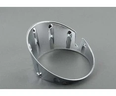 BMW MINI R55 R55 R56 R57 R58 R59 Priekinio bamperio rūko žibinto dangtelis Chrome kairė originali 51117248791